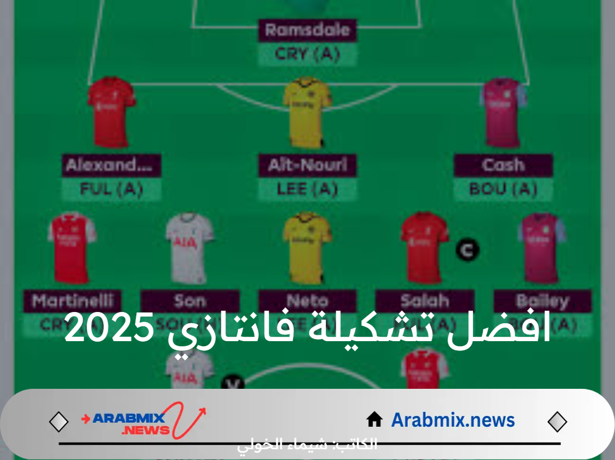 “استعد قبل انطلاق الموسم الجديد” .. افضل تشكيلة فانتازي 2025